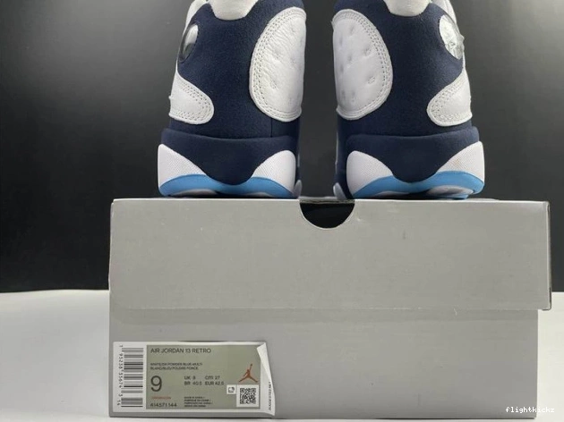 Air Powder 13 414571-144 Jordan Dark Blue 0816